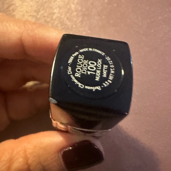 Dior Rouge 100 Nude Look Matte - Picture 2 of 2